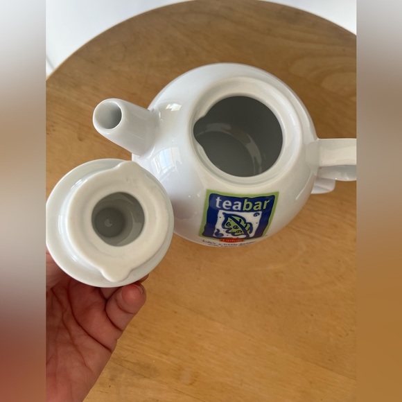 Lipton Teabar Tea Set Pot Cup Lid Rare Ceramic - Picture 2 of 9